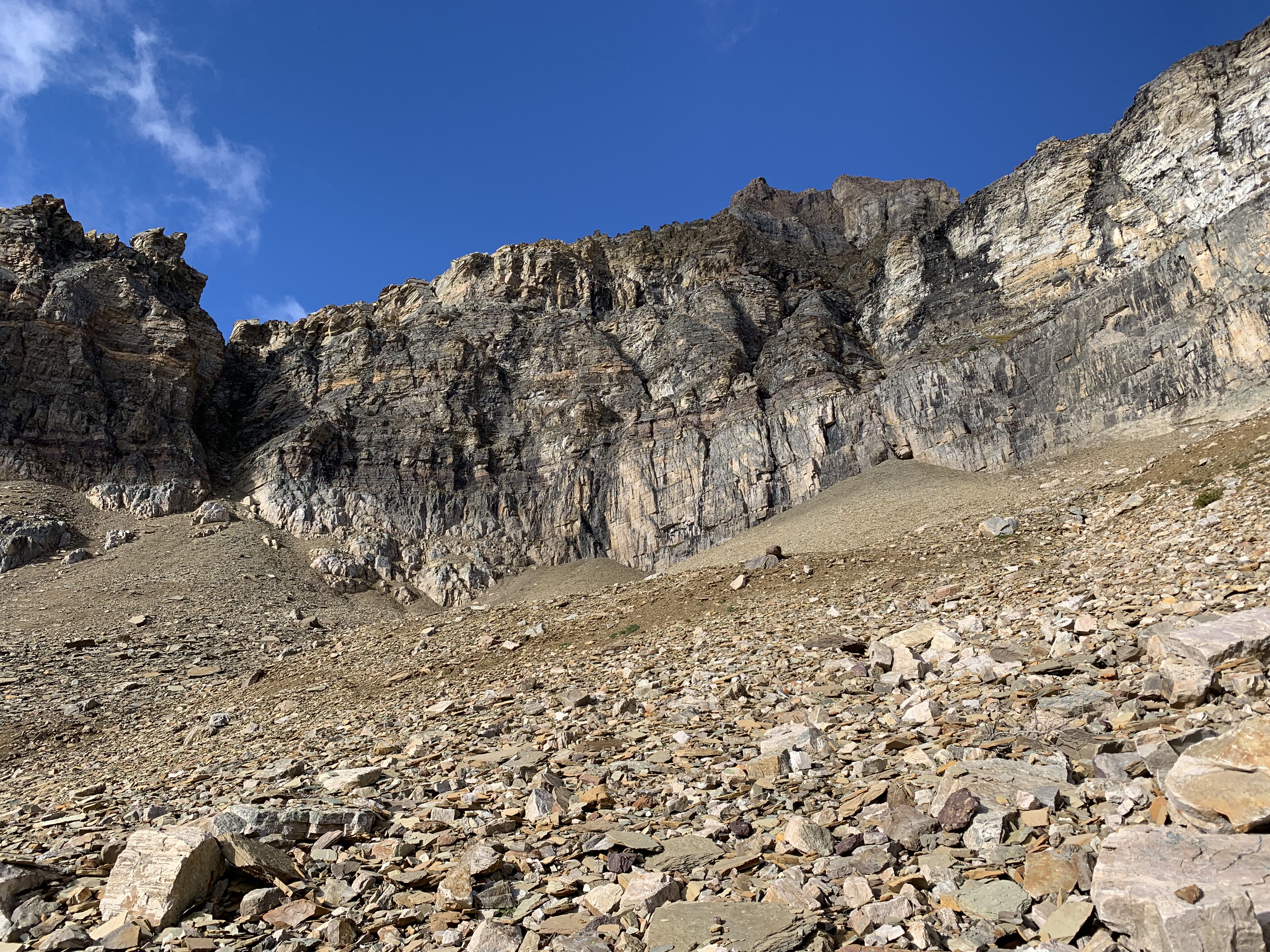 Trying to figure out the route on Sunburst Peak