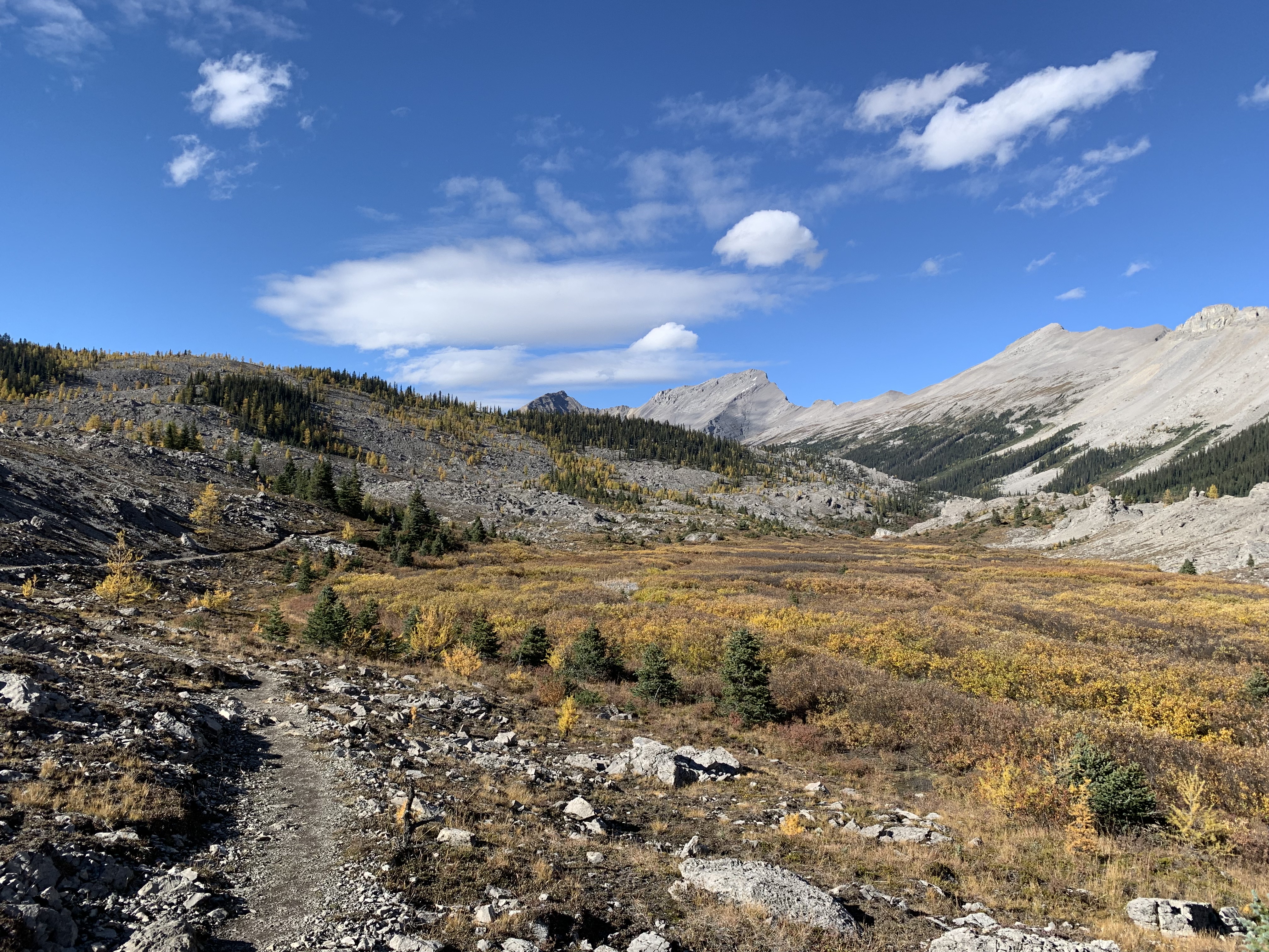 Almost at Og Lake Campground