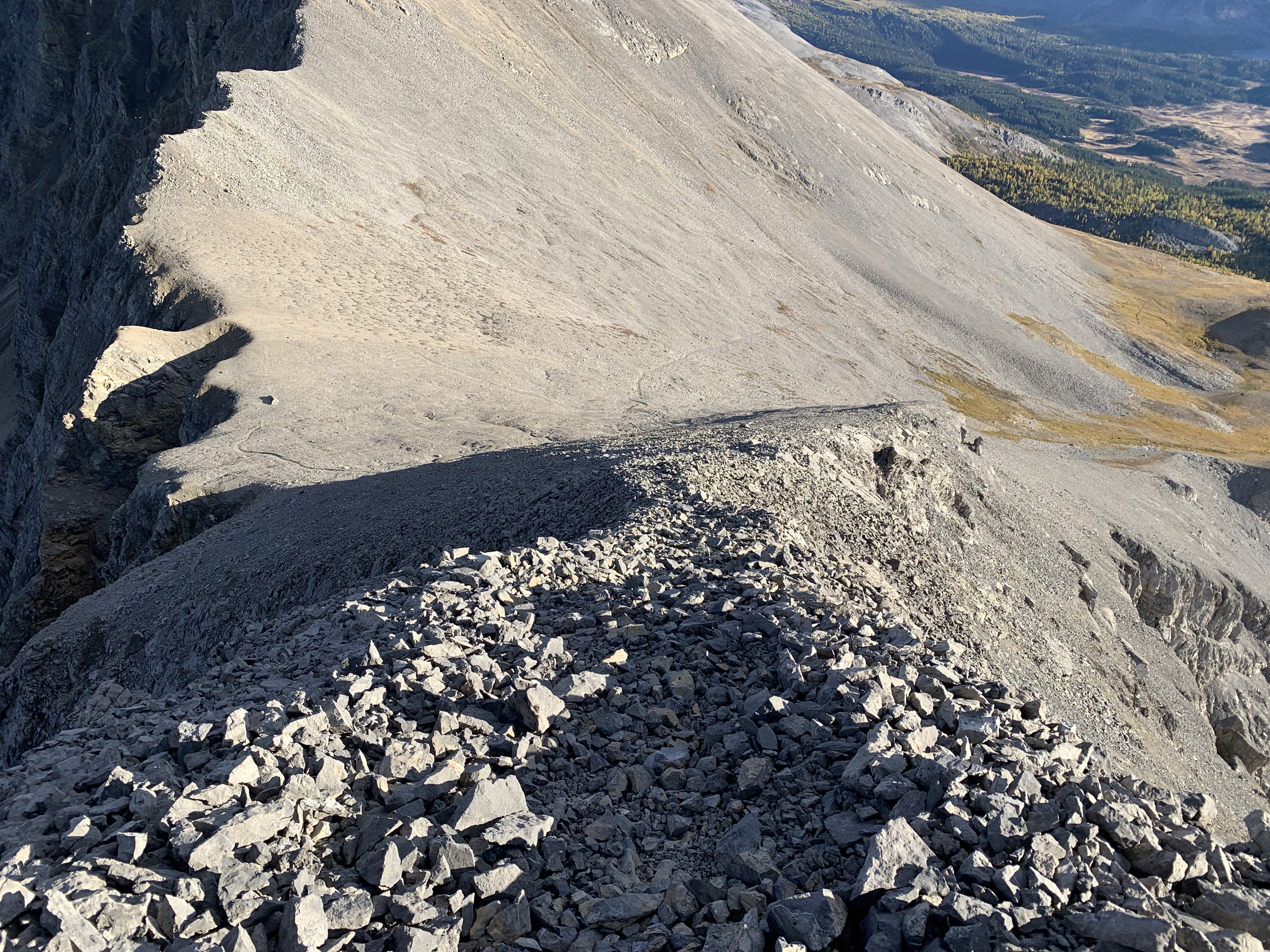 Time to head down Windy Ridge