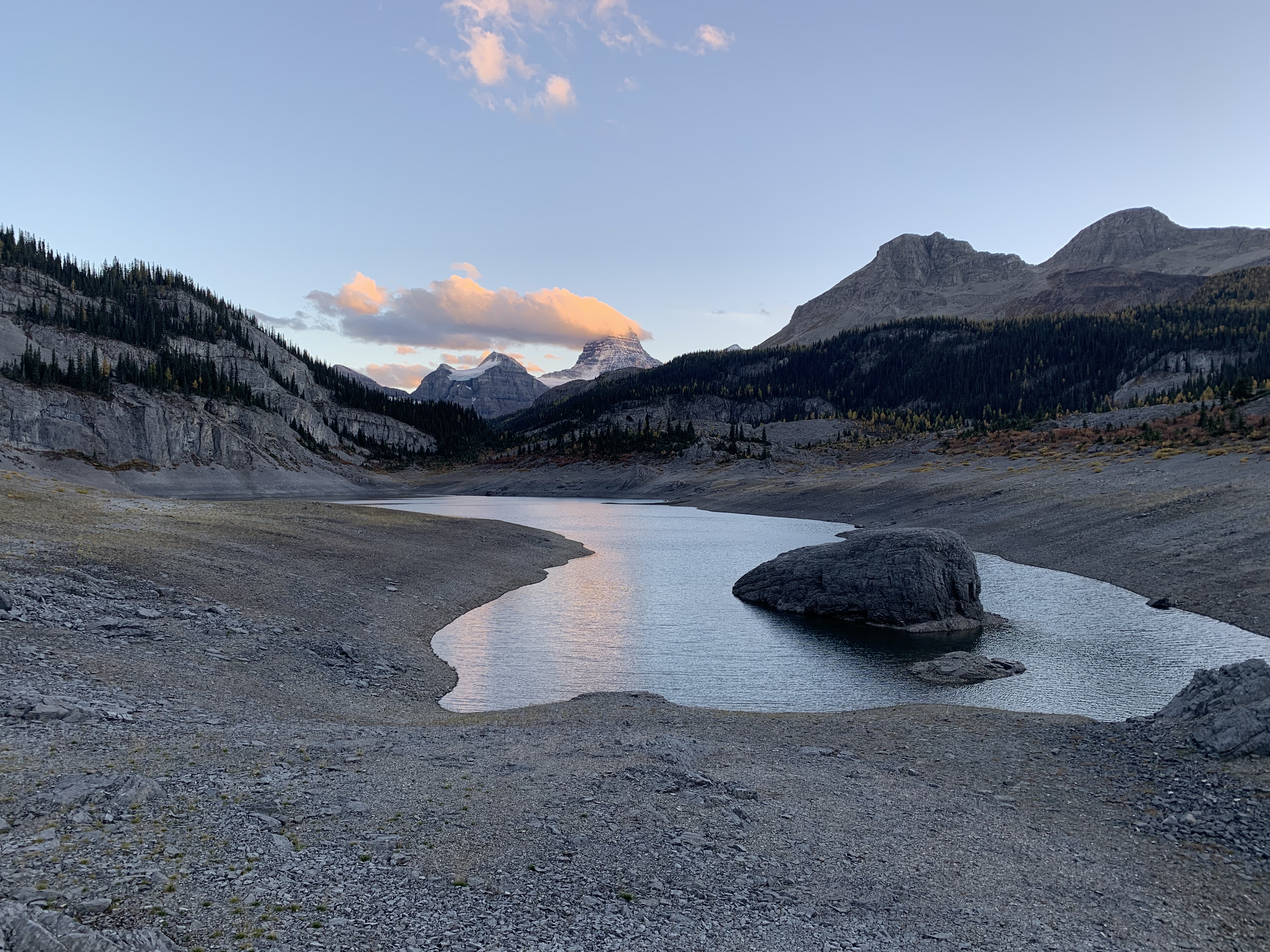 Og Lake and Mount Assiniboine