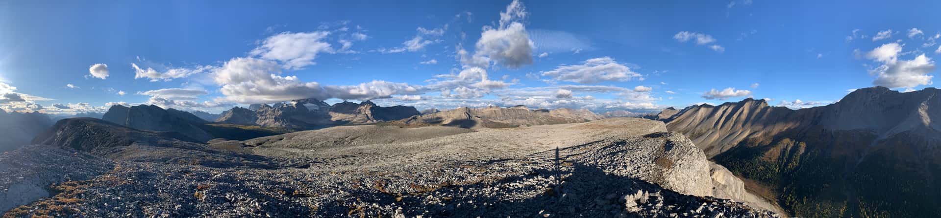 Pano from the summit of Cave Mountain