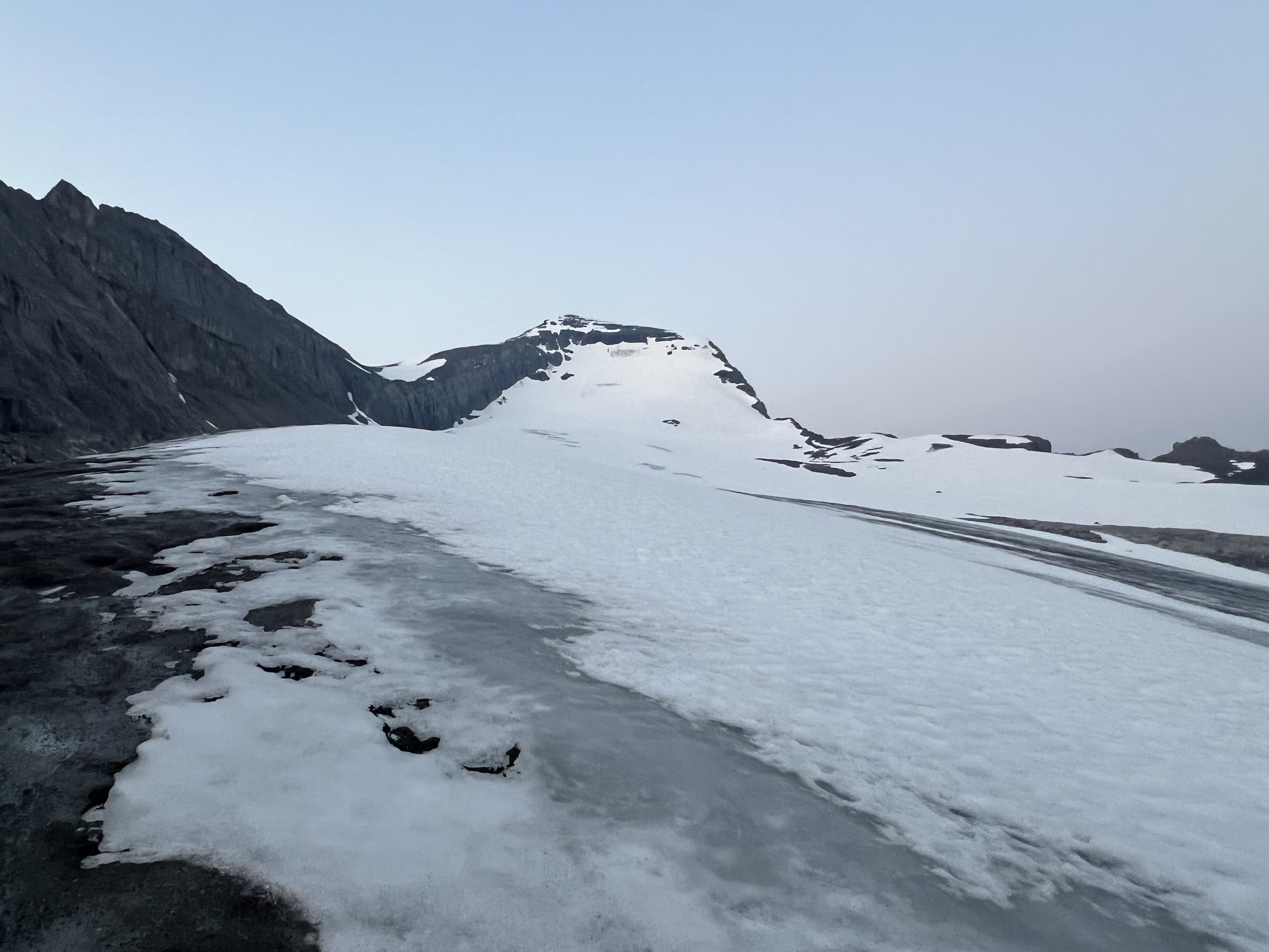 The north face of Mount Joffre