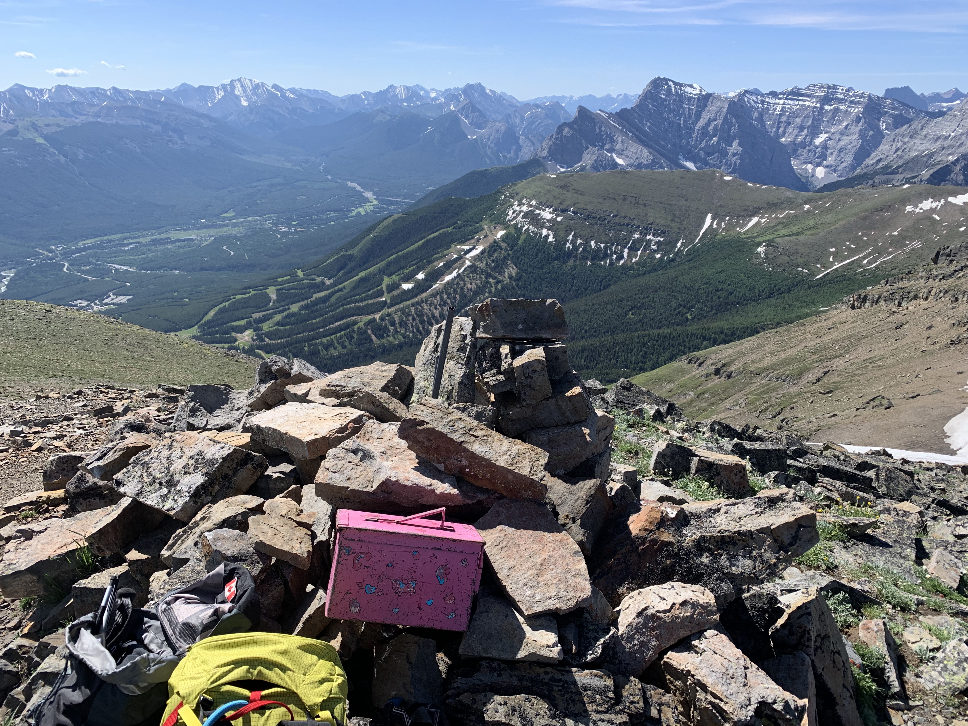 The summit of Mount Collembola was only a few moments away once we got up the crux section.