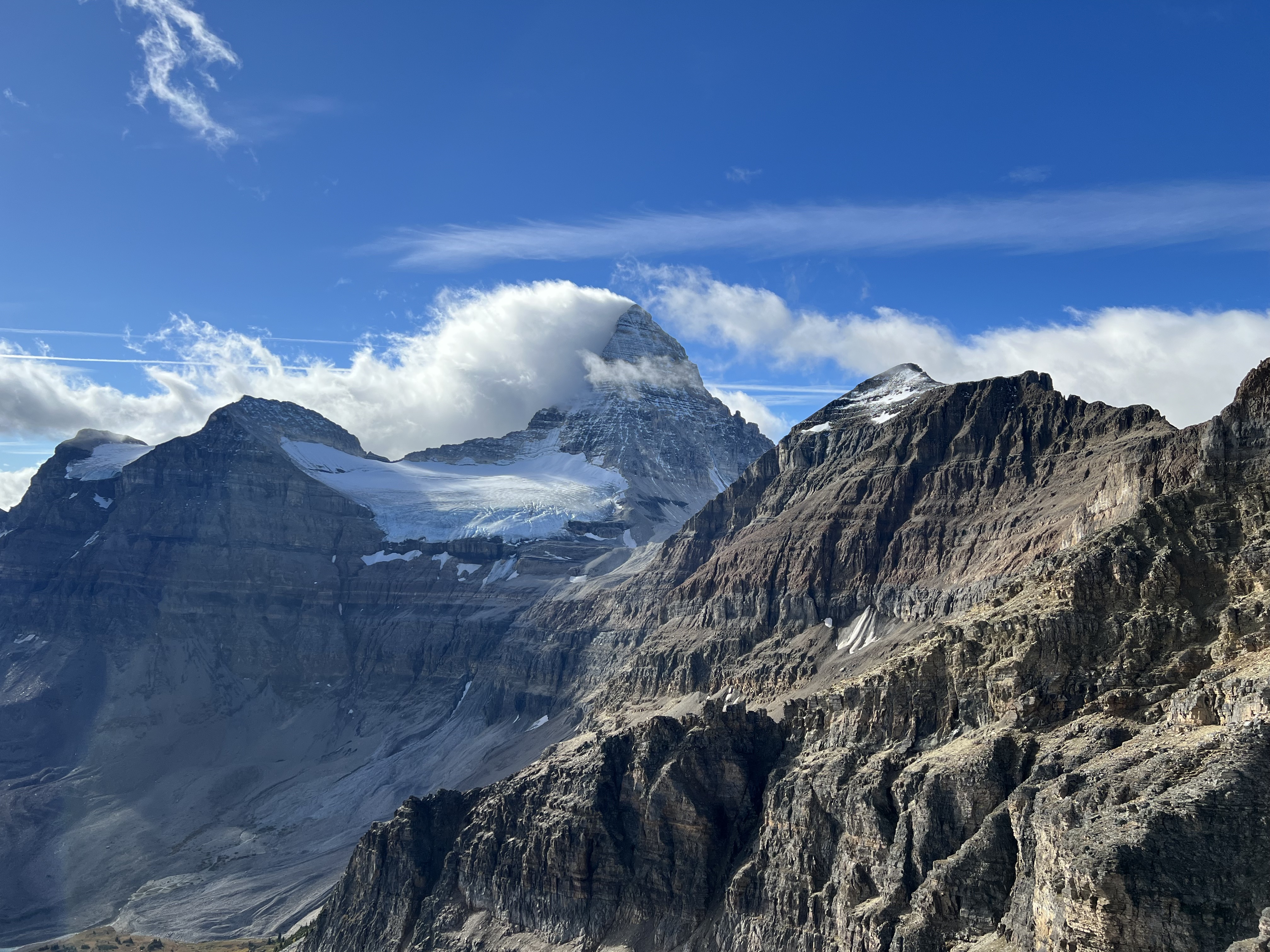 Mount Assiniboine from Sunburst Peak