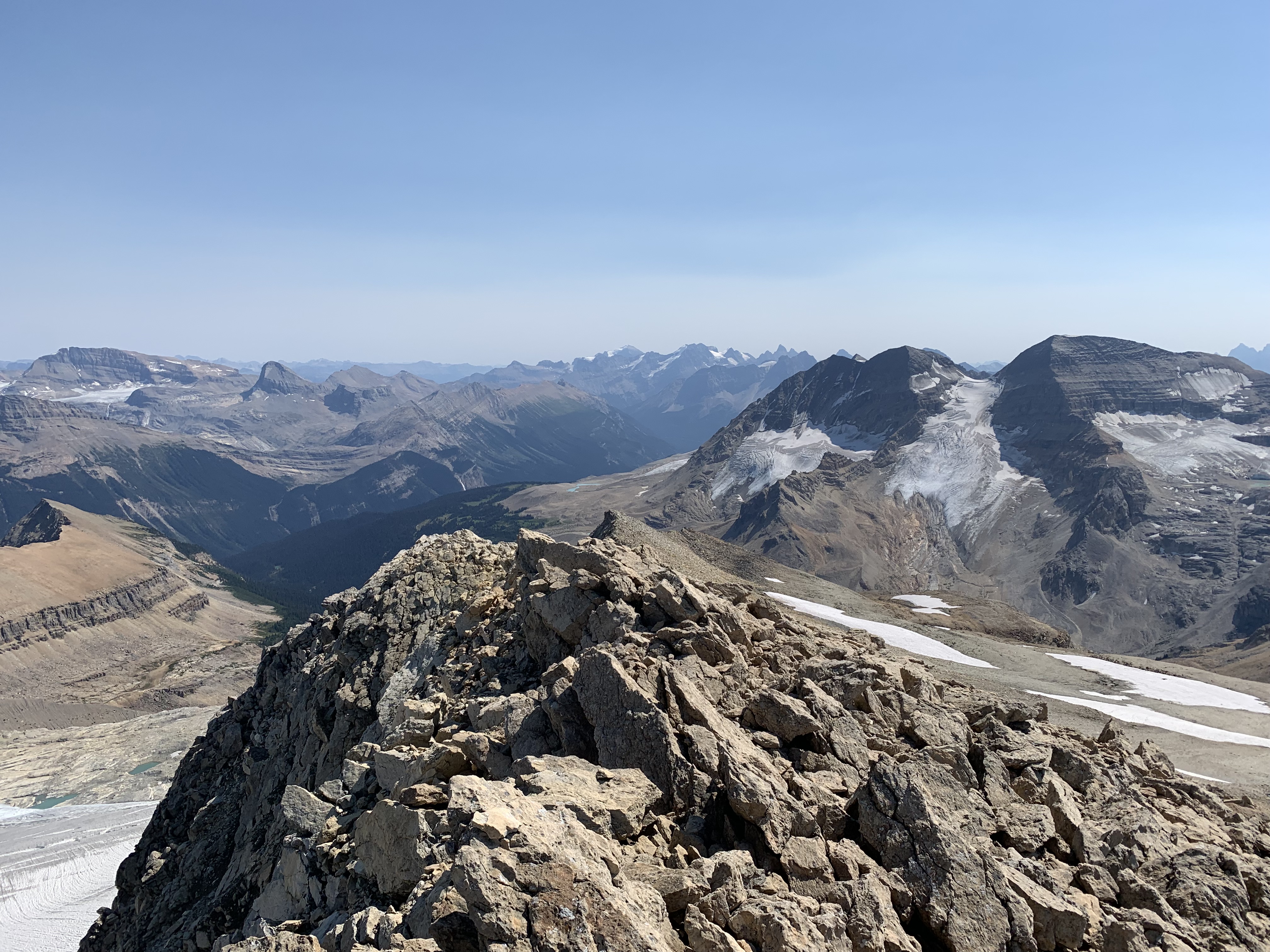 Views from the summit of Mount McArthur