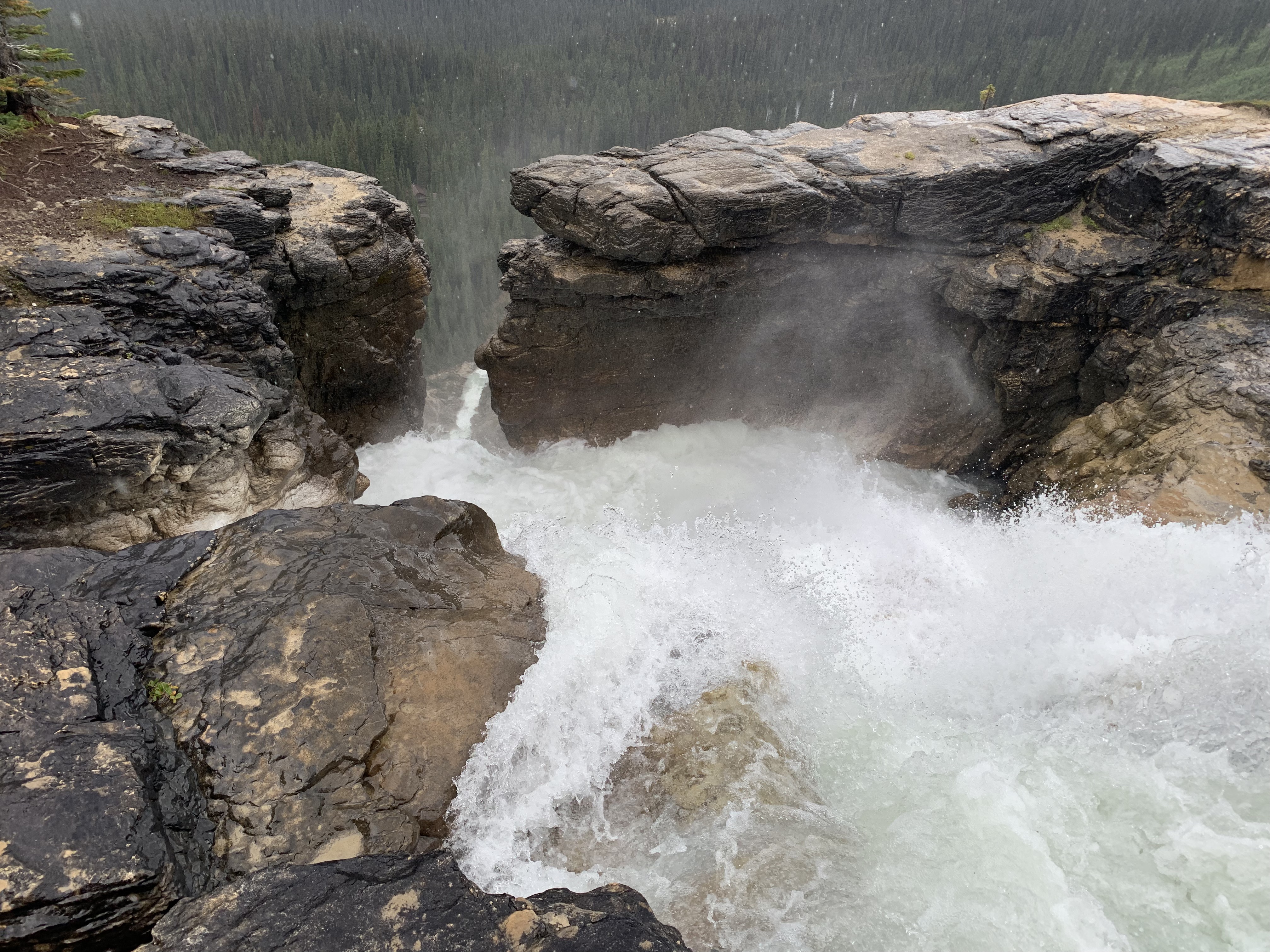 The top of Twin Falls