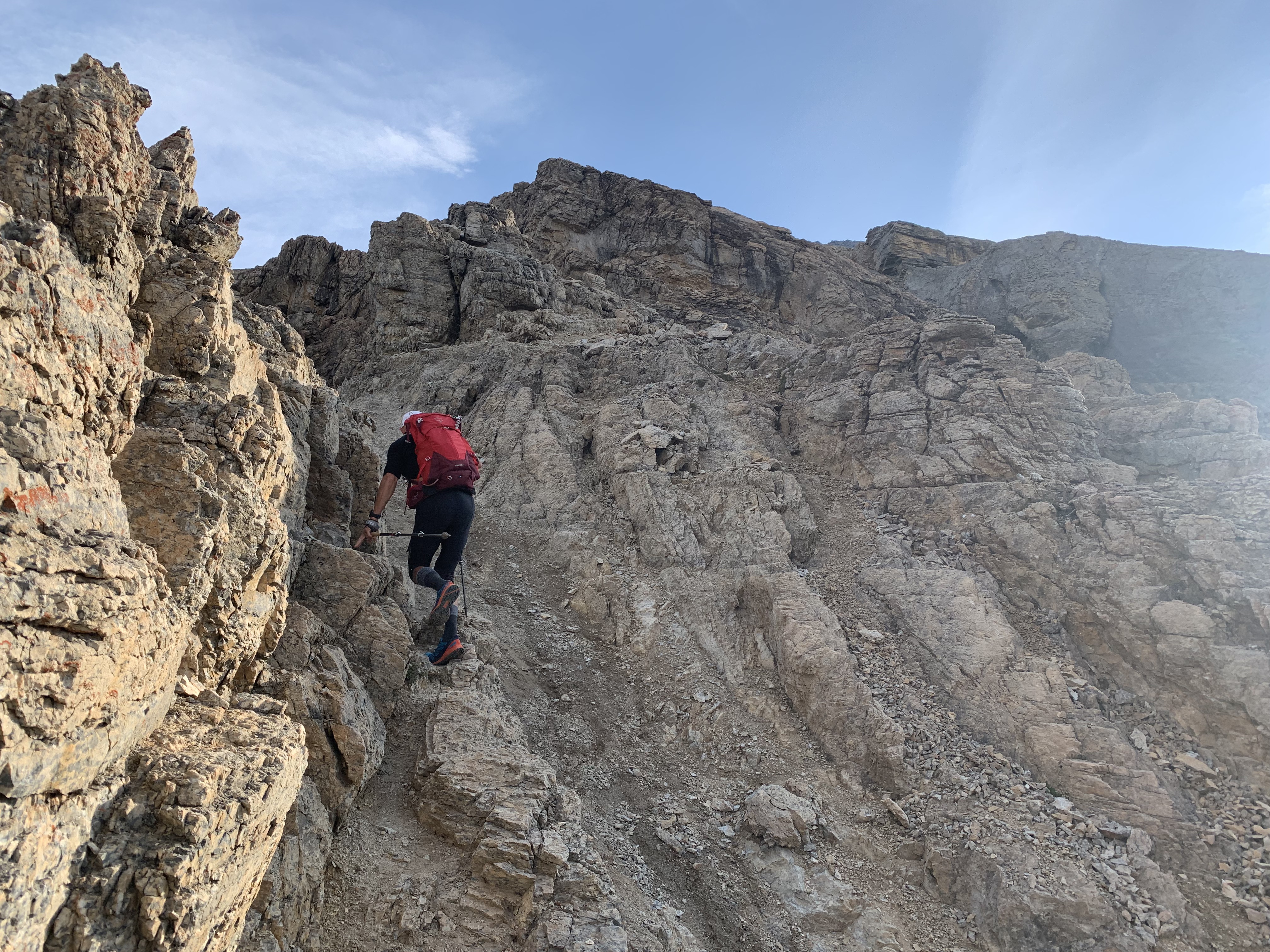 Easy scrambling on Observation Peak