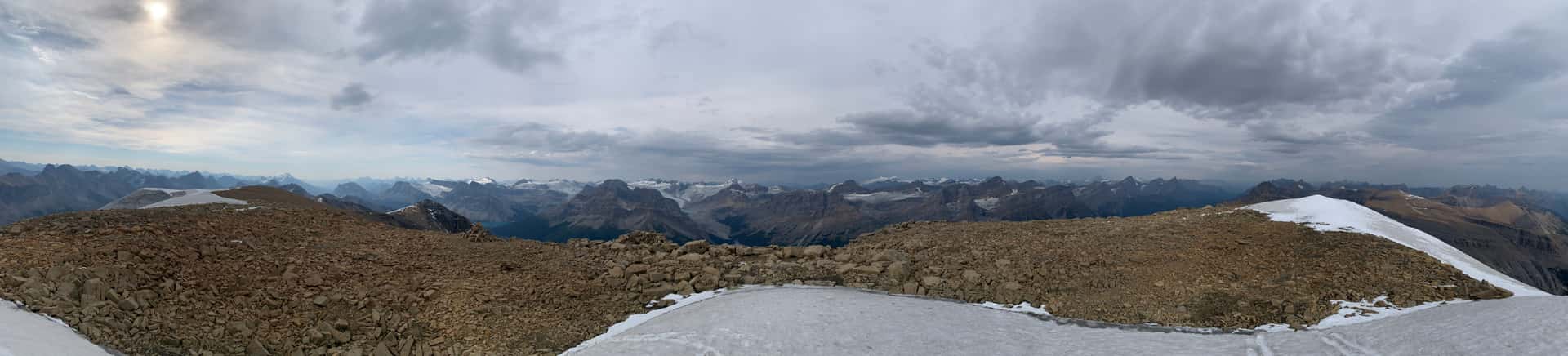 Pano from the summit of Observation Peak