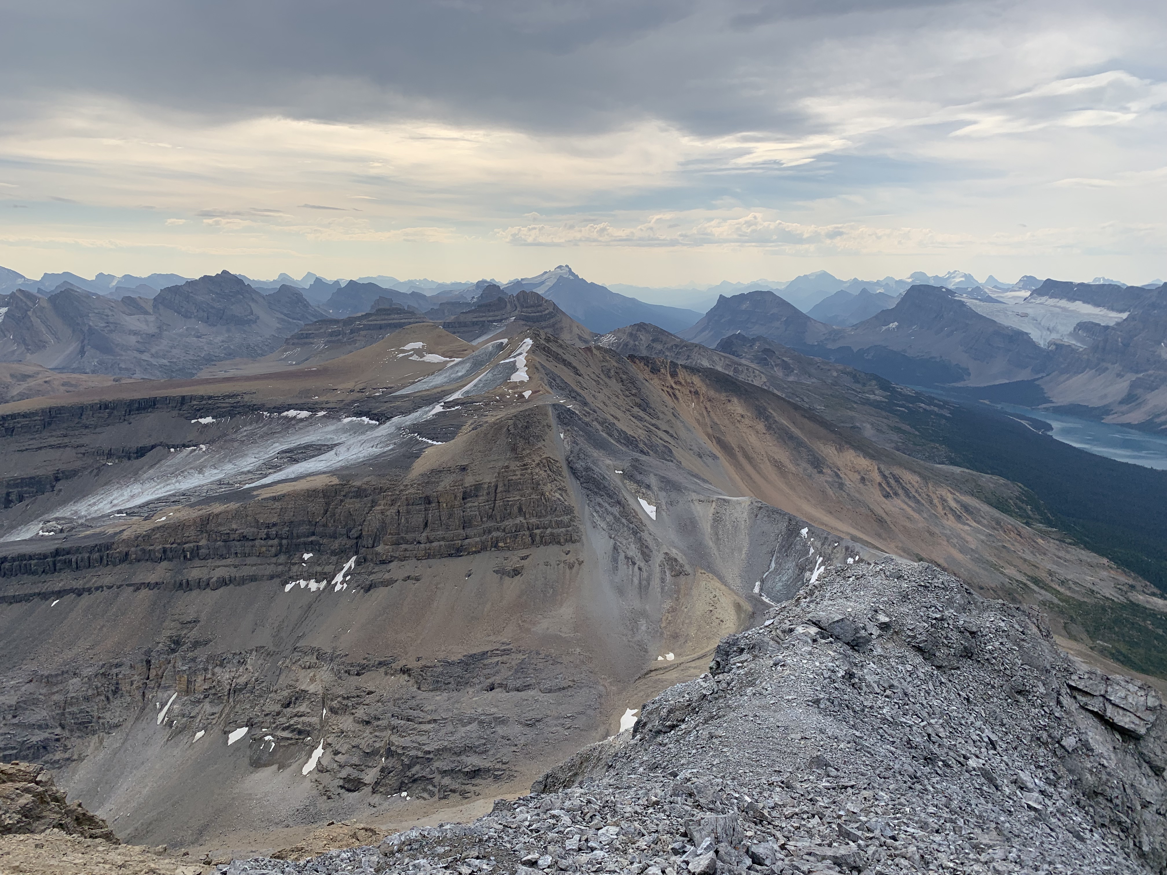 The Observation Peak Outliers from the false summit of Observation Peak