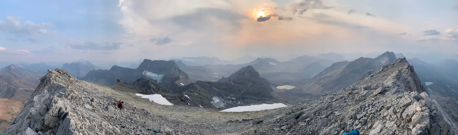 Pano from the summit of Watermelon Peak