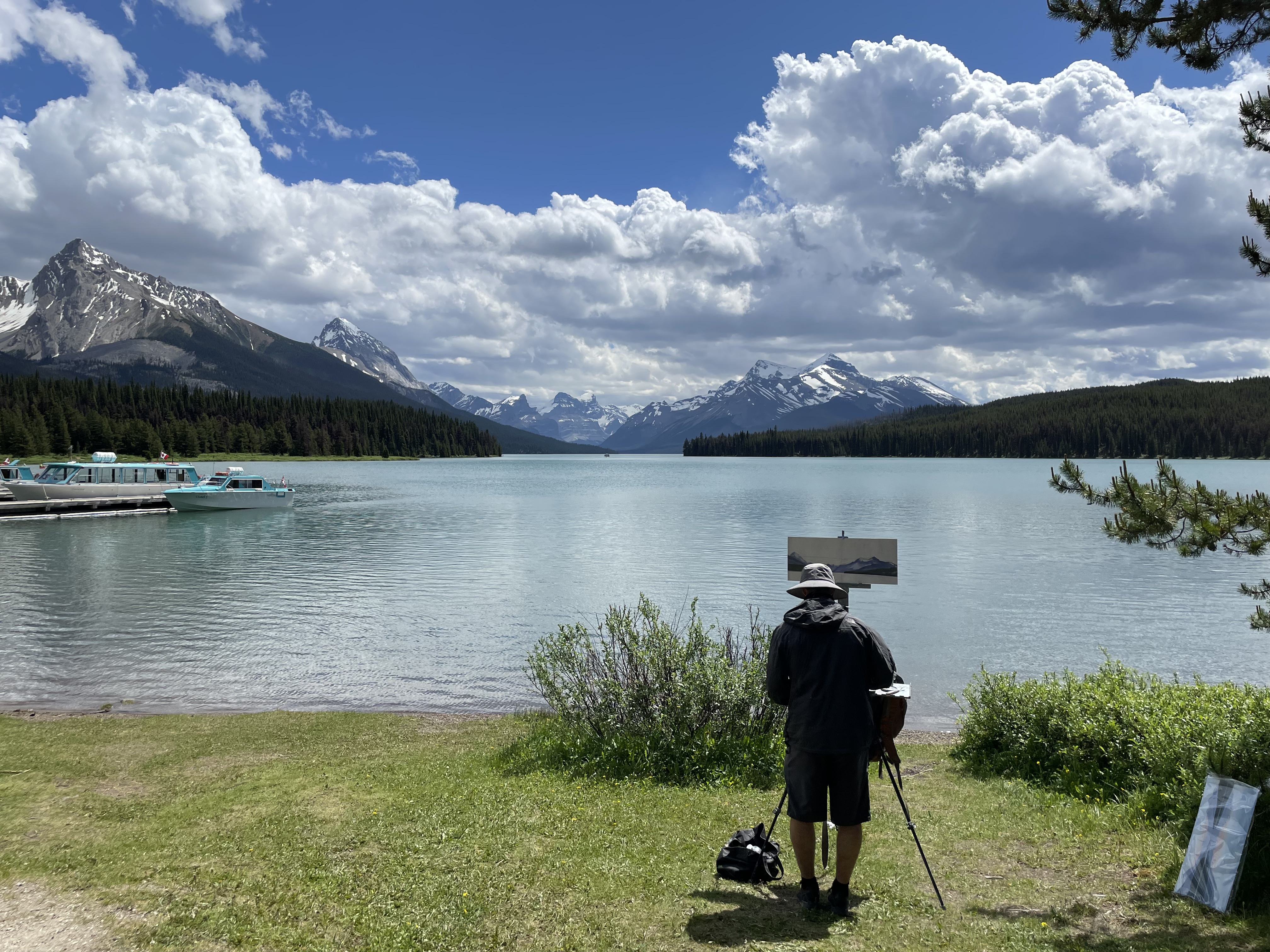 Maligne Lake is a great depiction of Jasper National Park